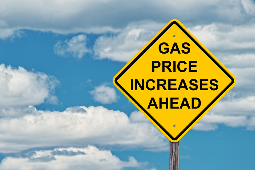 Gasoline prices rise as demand increases
