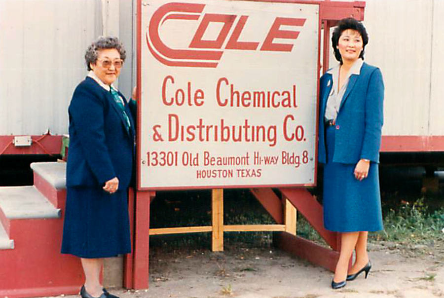 From “meager beginnings,” as she calls the early days, Cole grew Cole Chemical into a multi-million-dollar business.