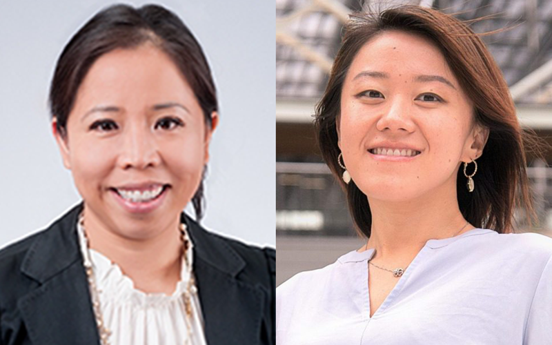 Left: Hao Zhu, PhD, assistant professor in the Department of Electrical and Computer Engineering at the University of Texas at Austin. Right: Ning Lin, PhD, with the Bureau of Economic Geology, which is the Texas State Geological Survey and the second largest research unit of UT-Austin.
