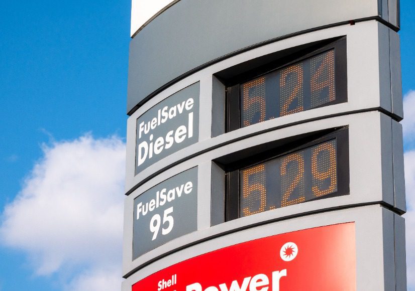 Petroleum Prices Surpass Last Year